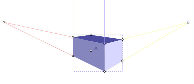 How To Use The 3D Box Tool In Inkscape (Perspective, Vanishing Points ...